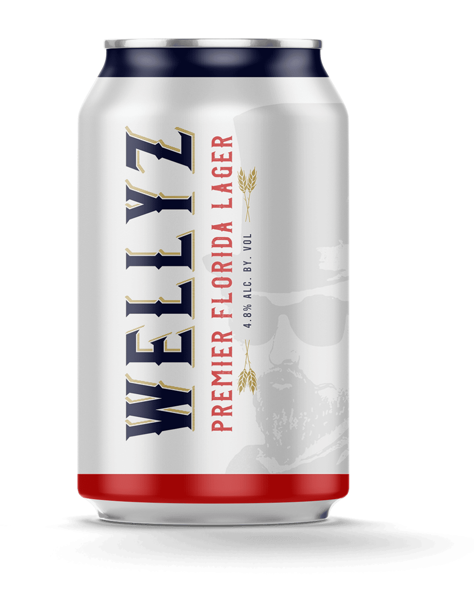 Wellyz Premier Florida Lager - Big Top Brewing - Brewery in FL
