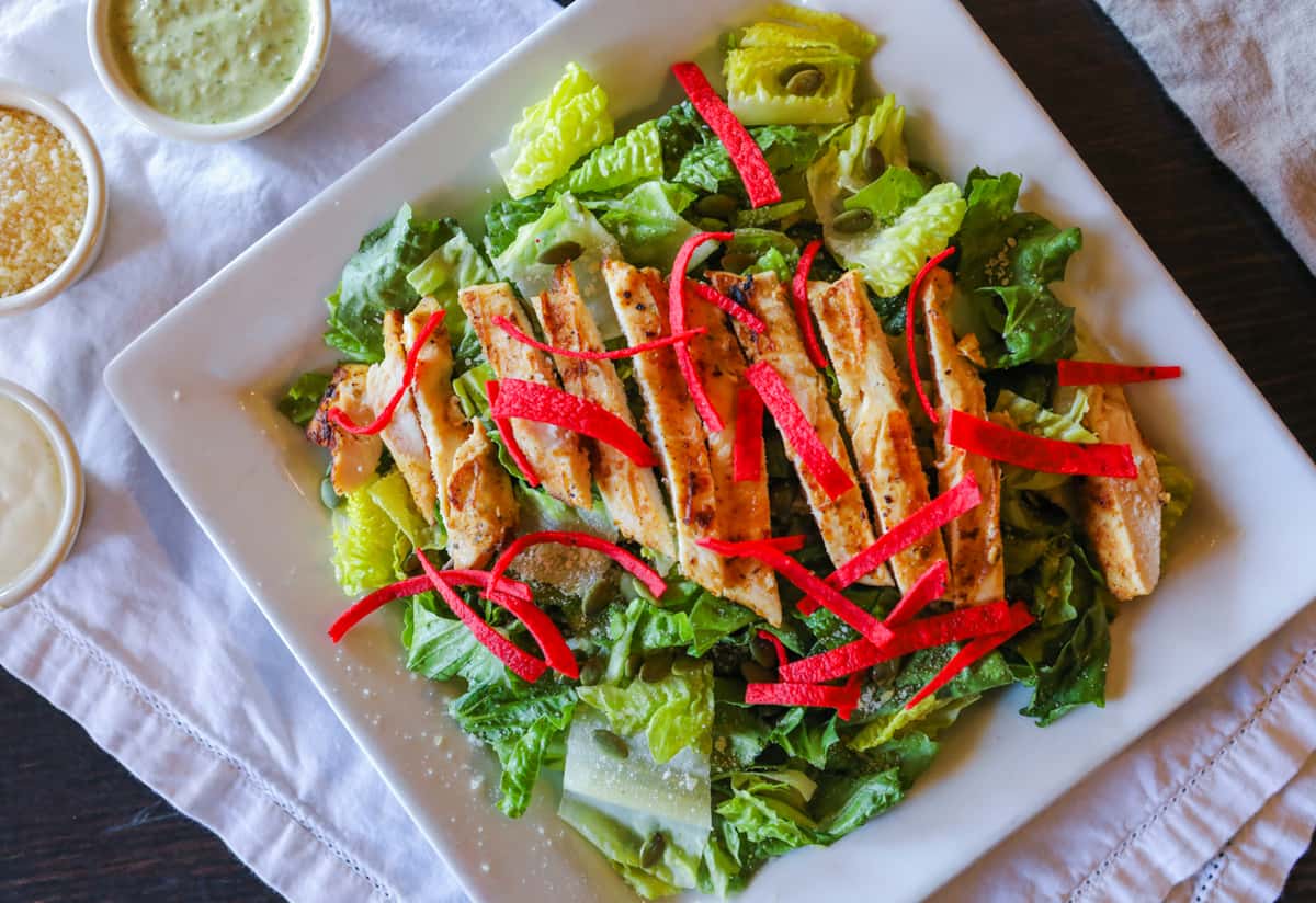 Lunch Chicken Ceasar Salad