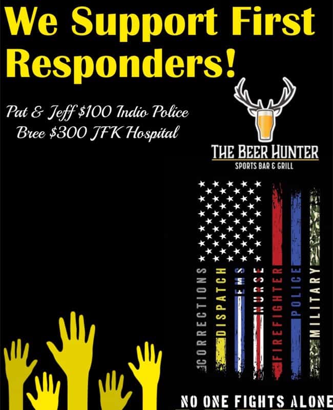 We Support First REsponders