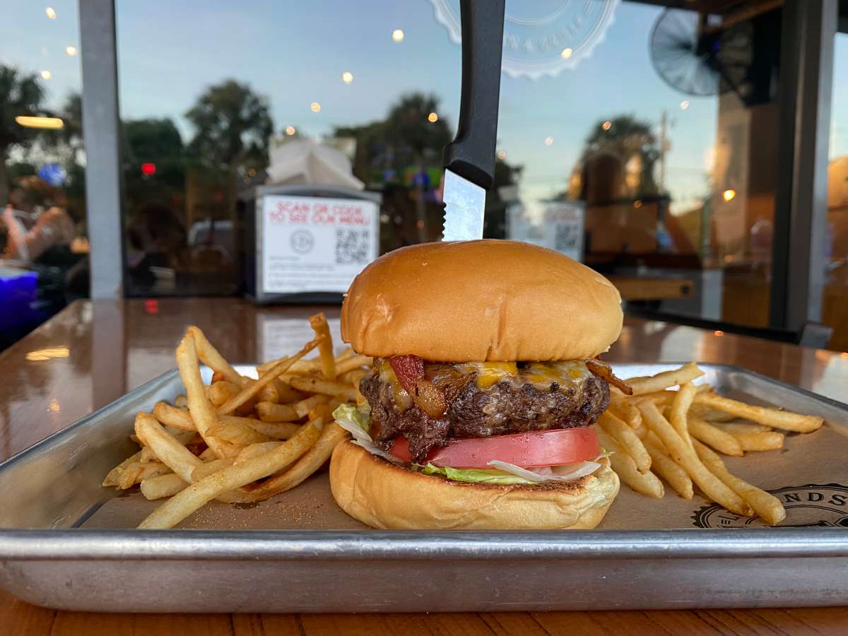 Burger and Fries