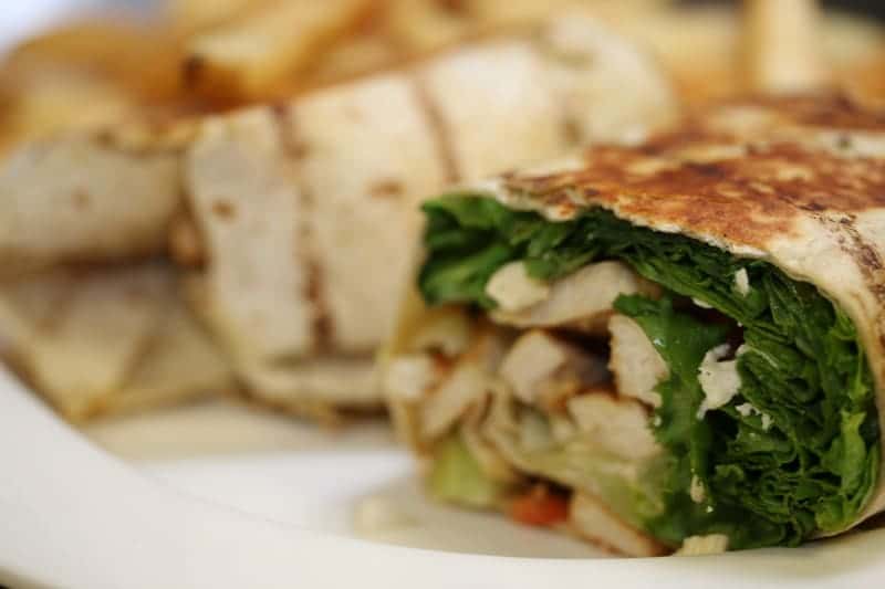 Grilled Chicken Caesar Wrap