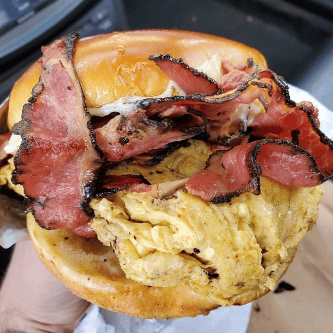 Pastrami Egg and Cheese