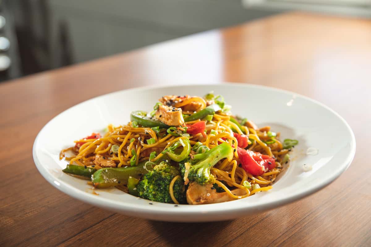 Chicken Stir Fry Bowl Menu Barrett's Alehouse American Restaurant in MA