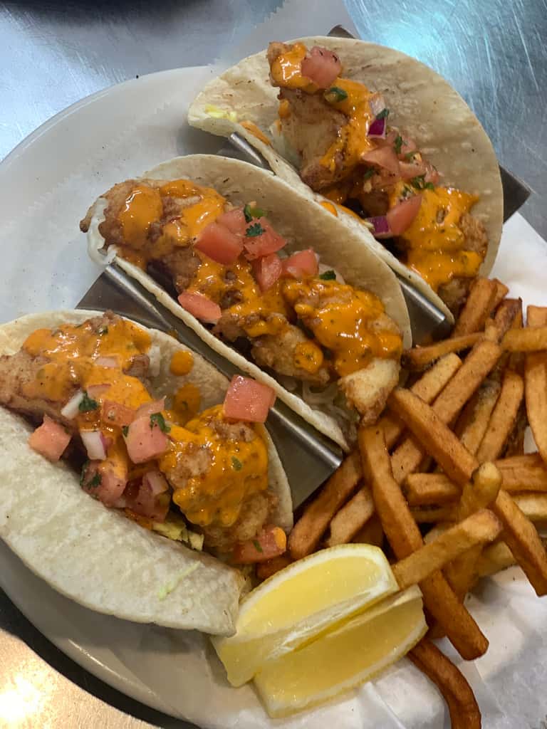 Fish Tacos (Fridays only)