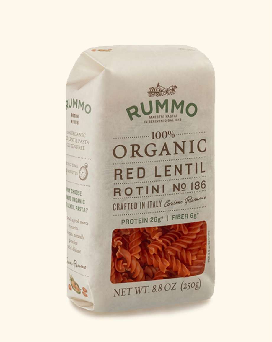 Rummo Organic Red Lentil Rotini No. 186