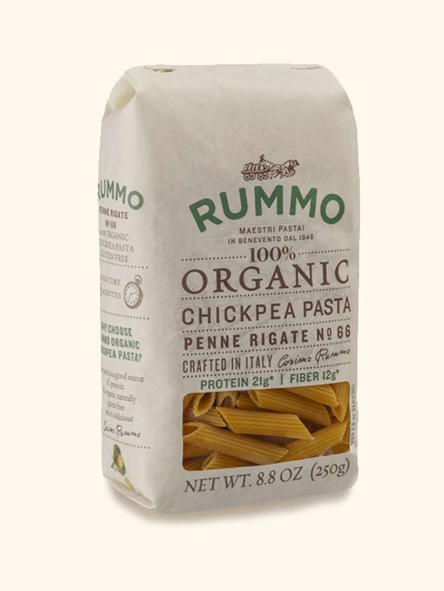 Rummo Organic Chickpea Penne Rigate No. 66