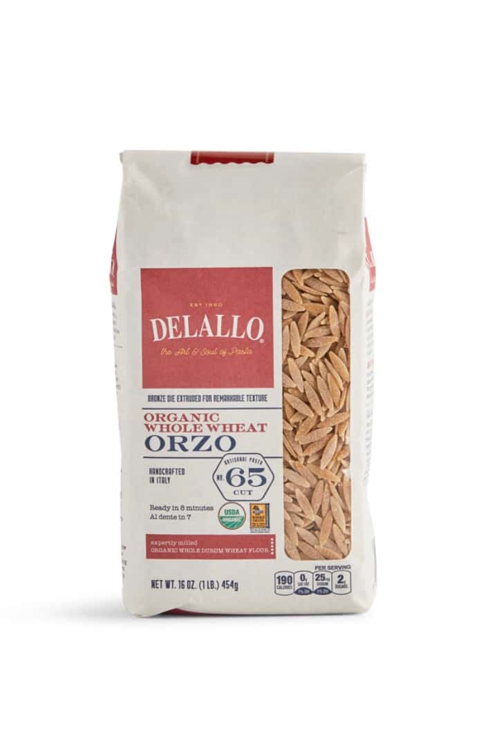 Delallo Whole Wheat Orzo