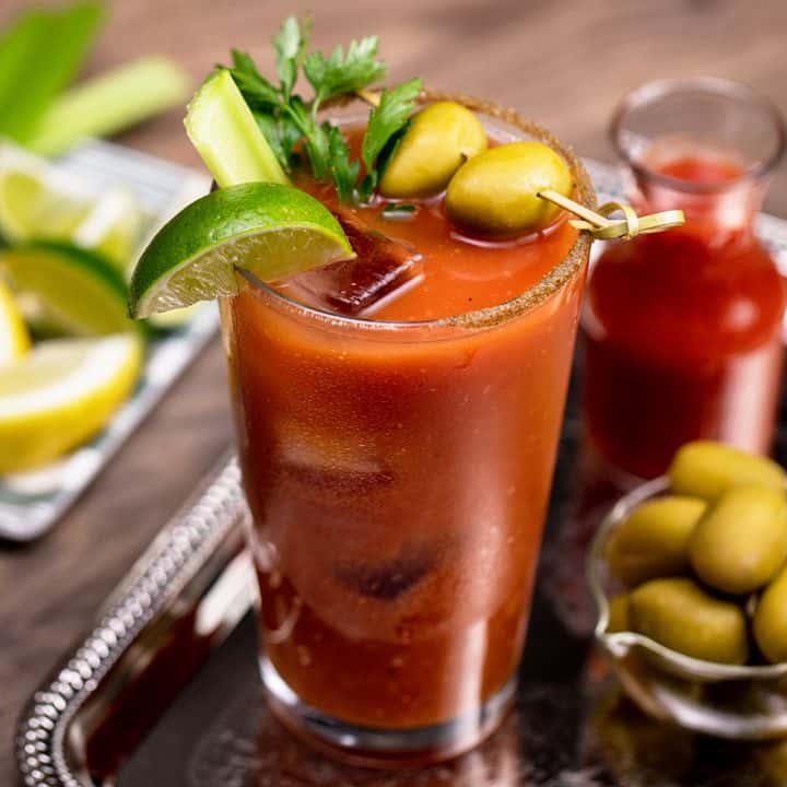 Classic Bloody Mary - The Attic: Southern Restaurant in Long Beach, CA