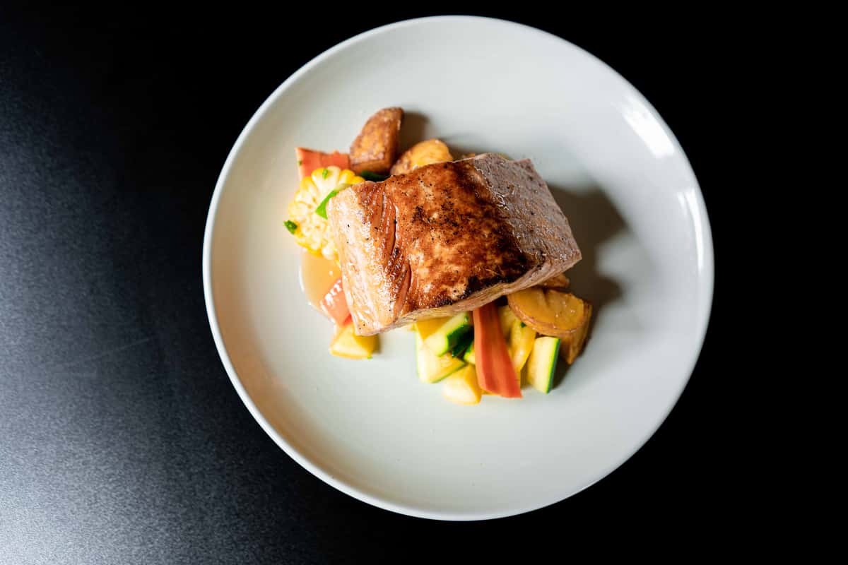 Sesame Honey Salmon