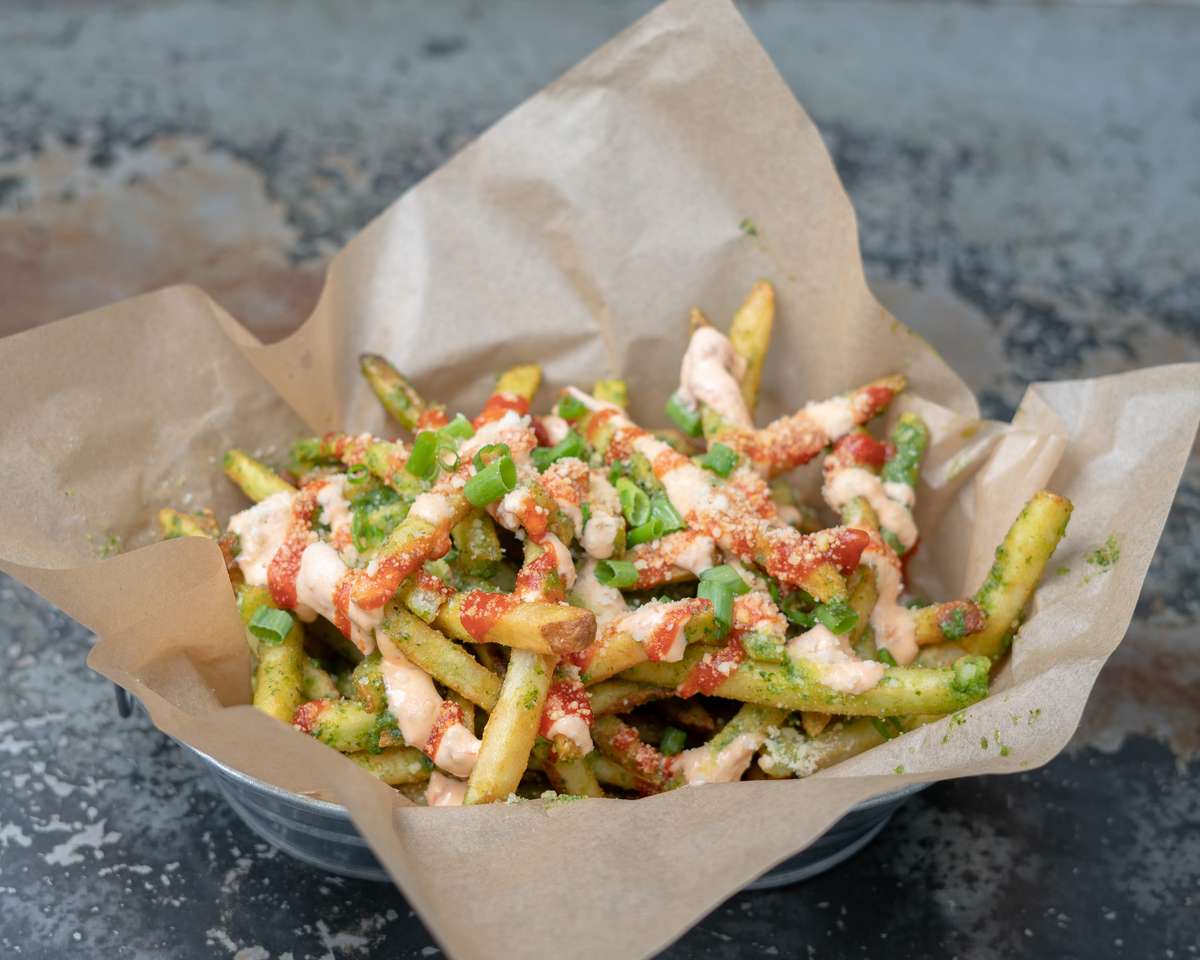 Drizzle Fries (V)
