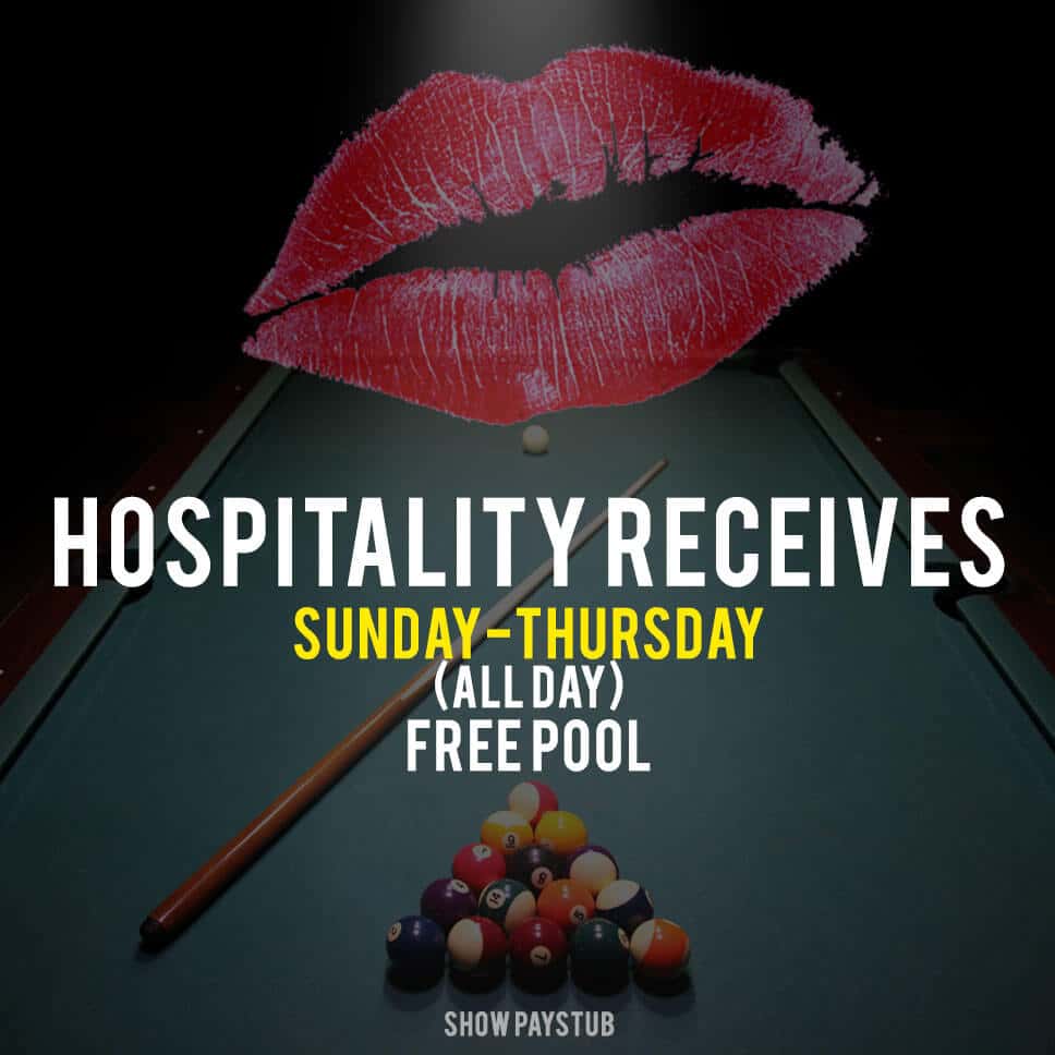 Hospitality Industry Appreciation