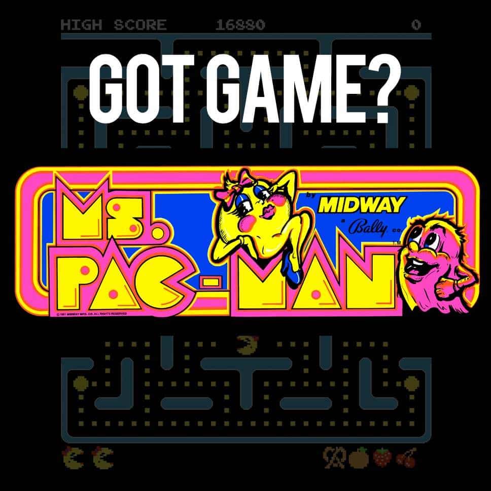 Ms. Pac-Man Logo