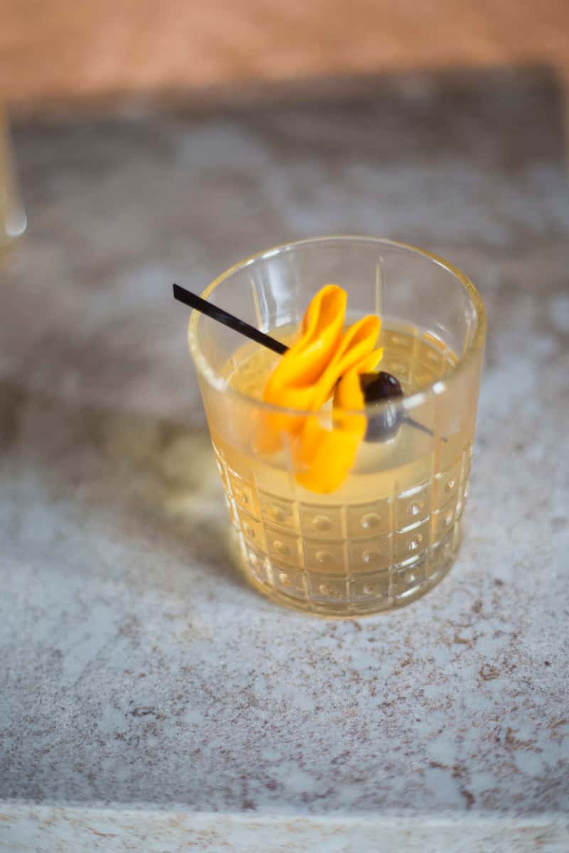 Plank Smoked Old Fashion Cocktails The ChopHouse Steak House in