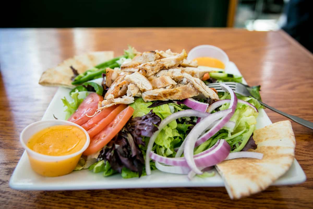 Grilled Chicken Salad Menu Bad Larry's Bar and Grill Bar & Grill