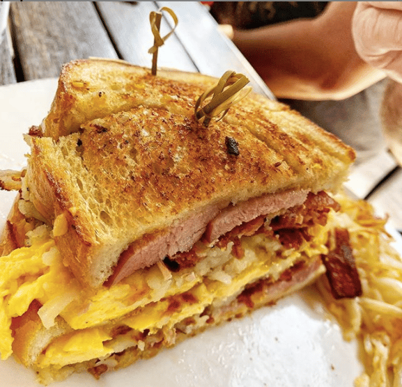 Cuco's Big A$$ Breakfast Sandwich