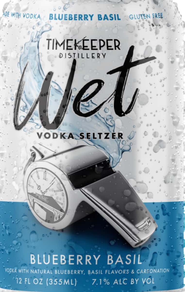 Wet Blueberry Basil Beer Seltzer Malarkey s Pub