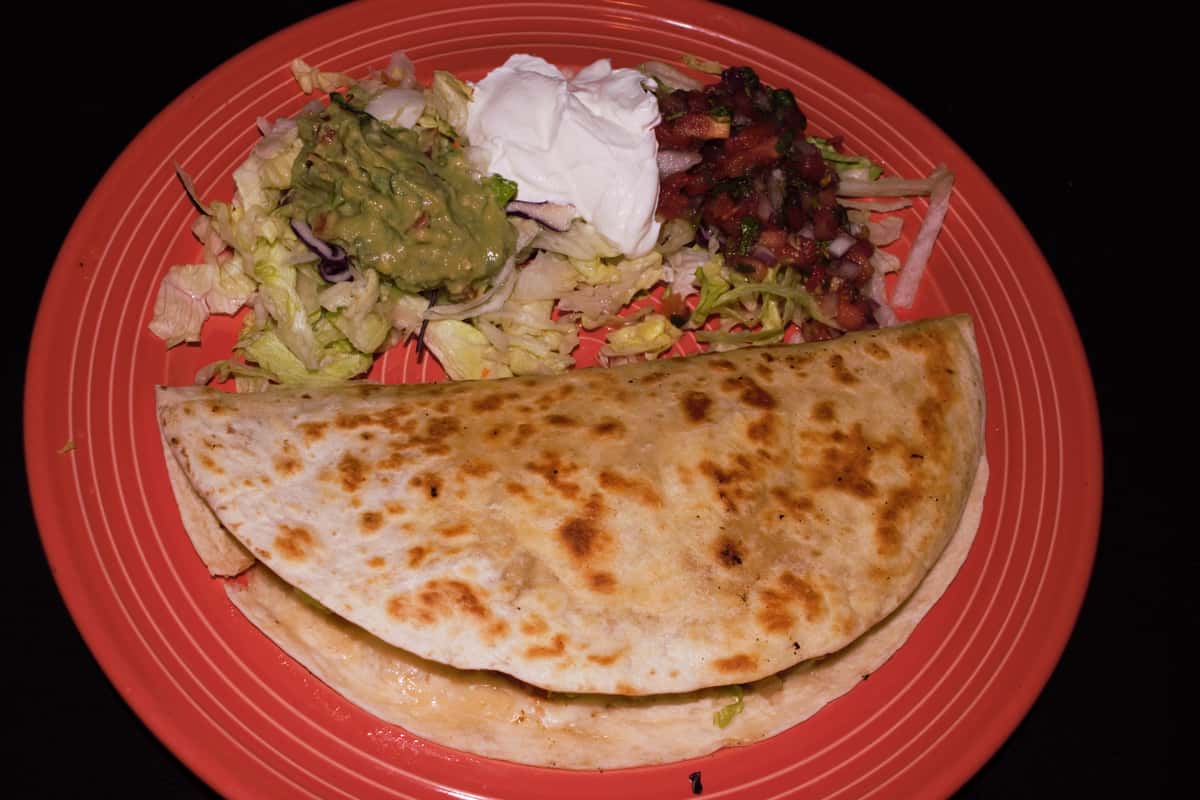 Lunch Grilled Quesadilla