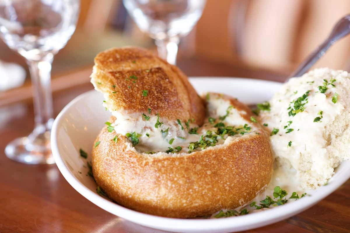 HouseMade Clam Chowder Dinner Fisherman's Seattle Seafood