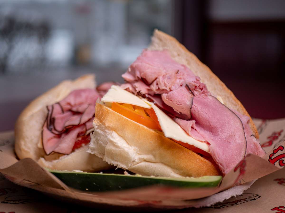 Ham & Cheese Menu J's Deli