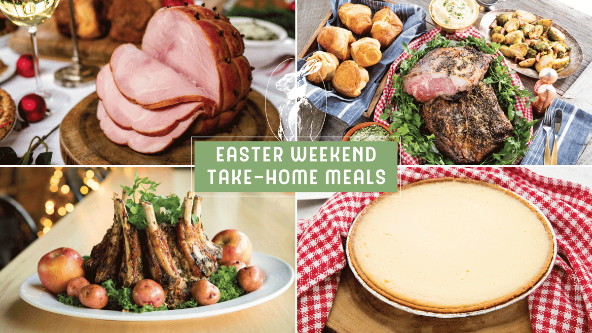 Easter Take-Out Menu from The Butcher Shop