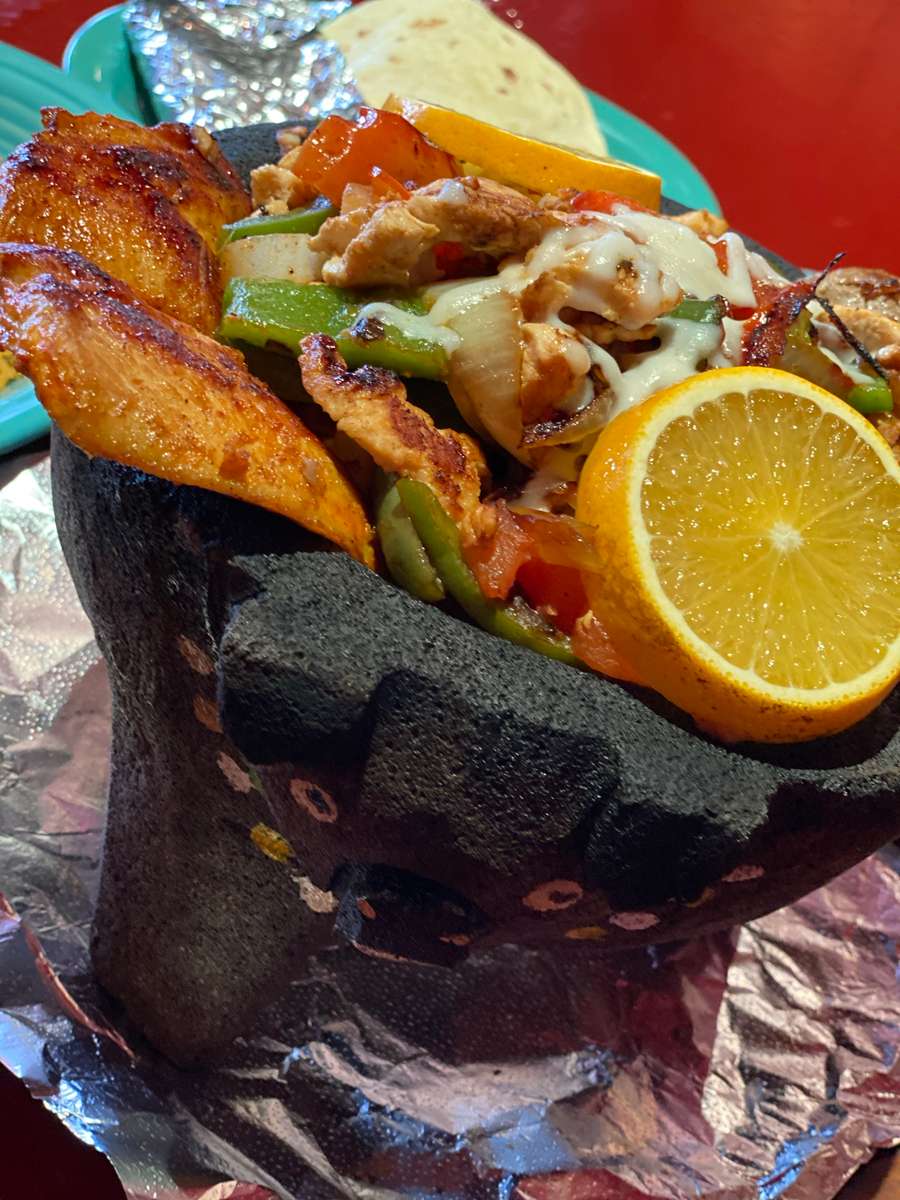 124. Stone Molcajetes (Plate for Two)