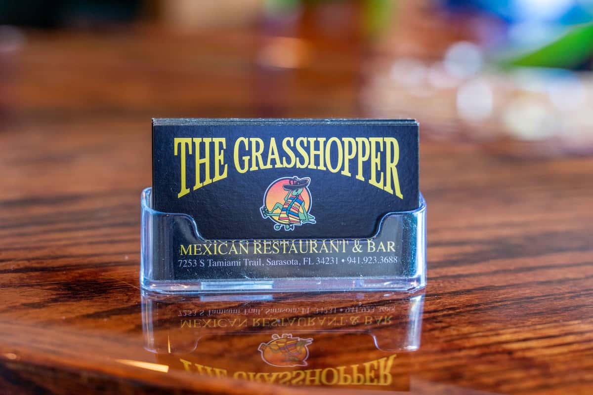 Contact - Grasshopper Mexican Restaurant & Bar - Sarasota, FL