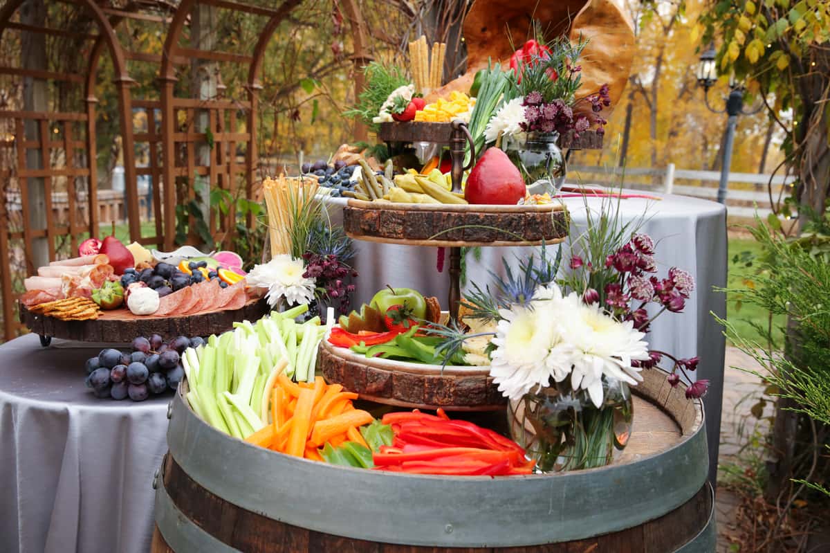 charcuterie spread