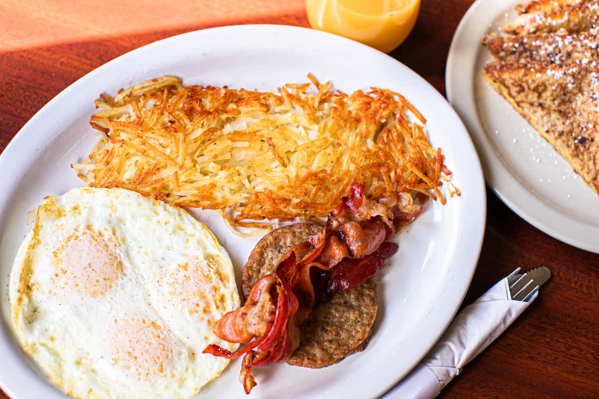 2 Eggs Hash Browns and Toast MENU Meeker Street Bar & Grill Bar