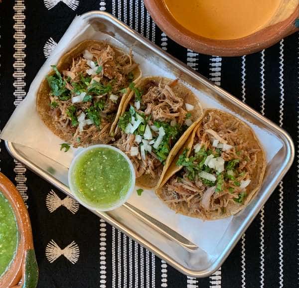 Trio of Tacos