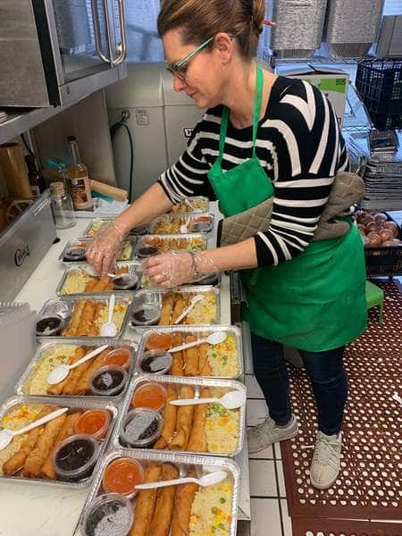 Preparing Food