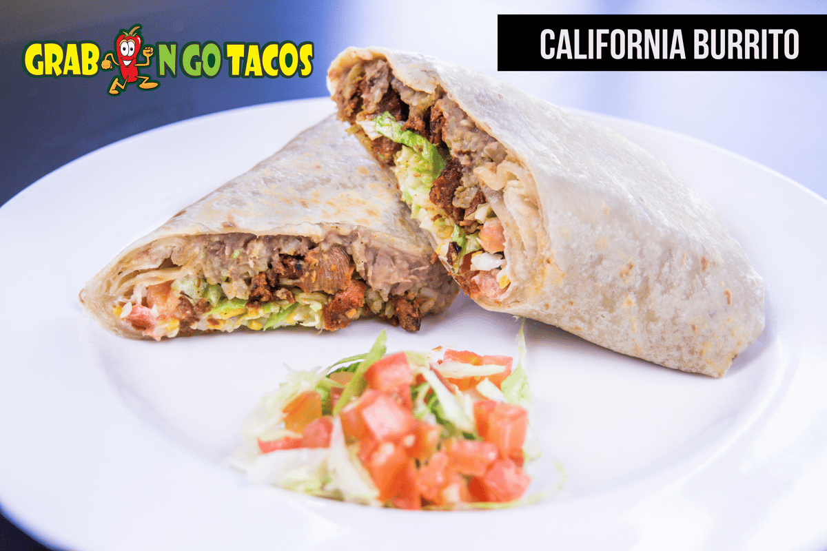 California deals burrito menu