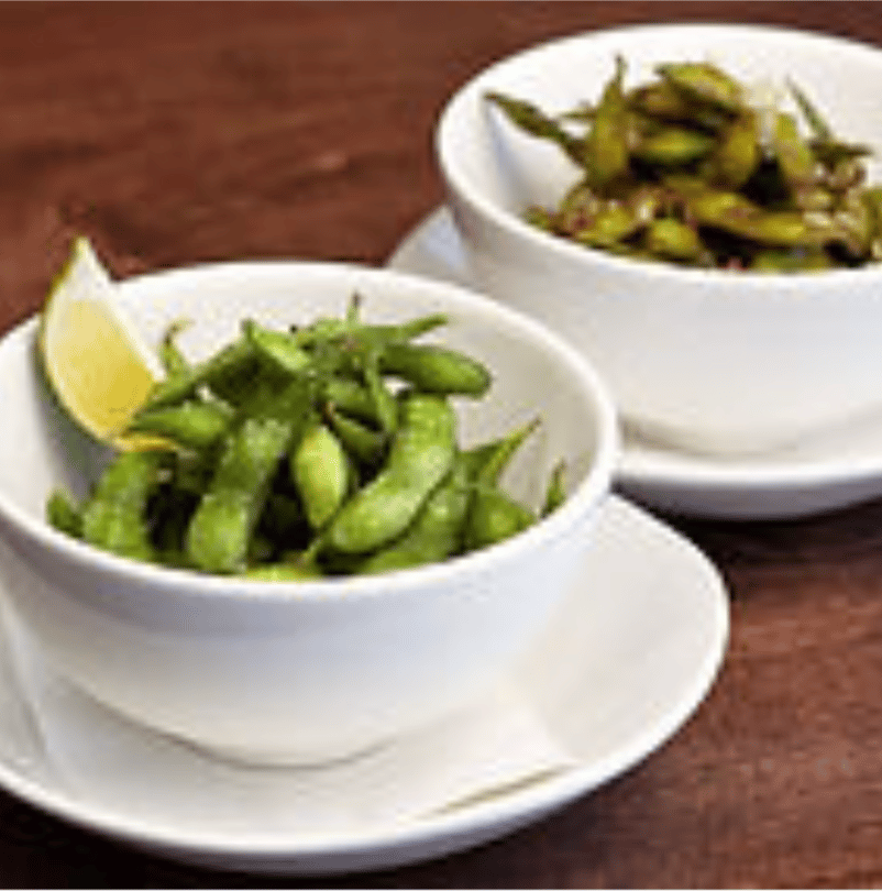 edamame様 Edamame from Japan, charred to perfection and finished with a bold
