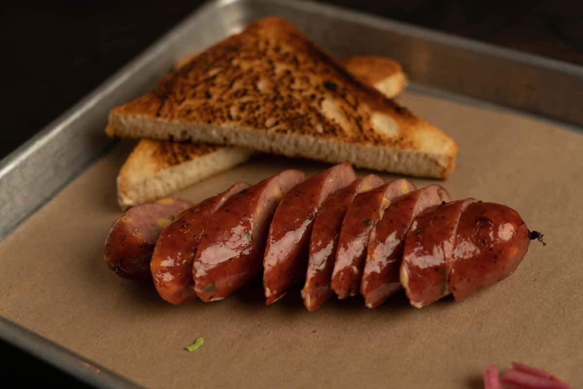 Jalapeno cheddar sausage