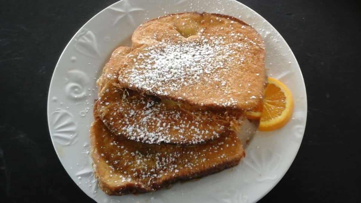 Deep Fried French Toast Breakfast The Sailing Cow Southern Restaurant in Dennisport, MA