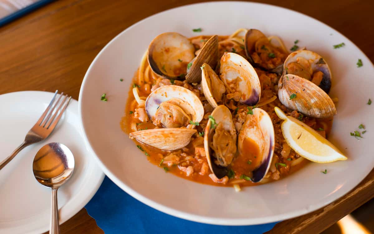 Red or White Clam Sauce