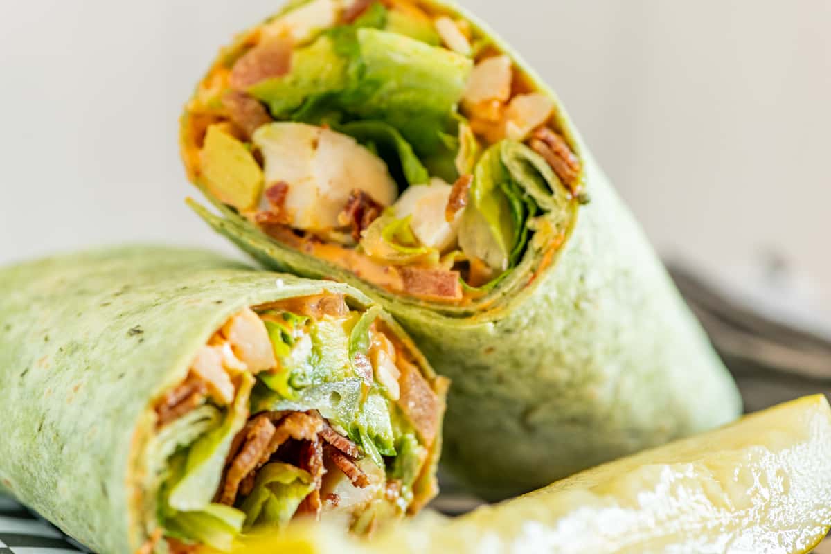 Spicy Veggie Wrap