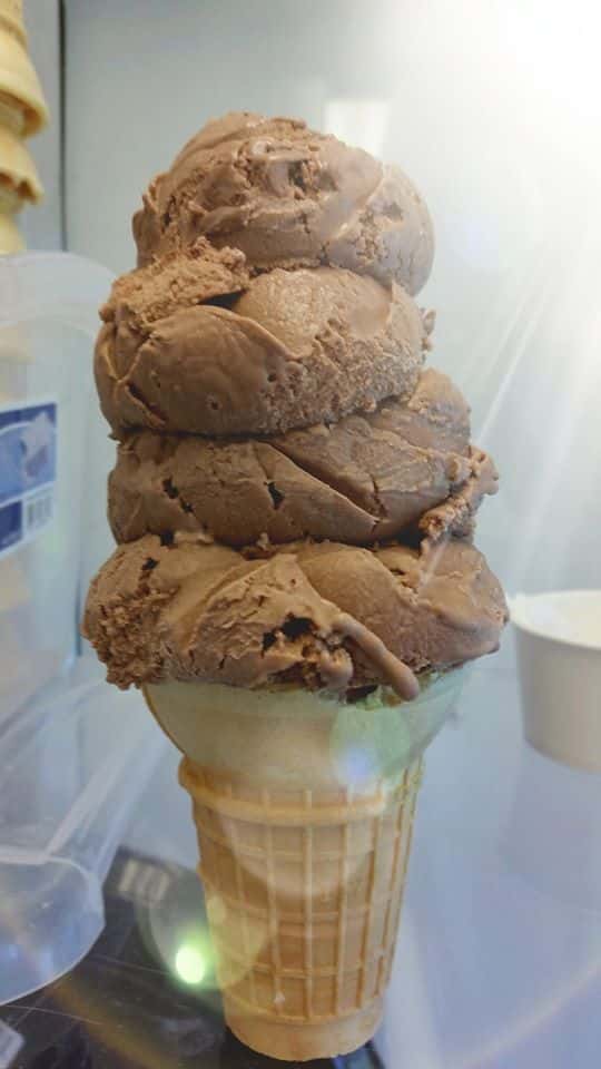 Large Hand Scooped Ice Cream - Mrs. Moo's Corner - Ice Cream Shop