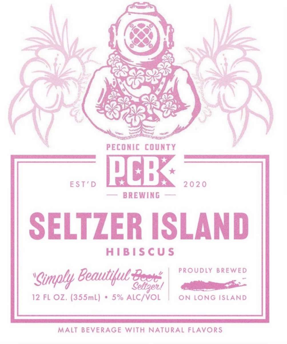Seltzer Island Hibiscus Hard Seltzer