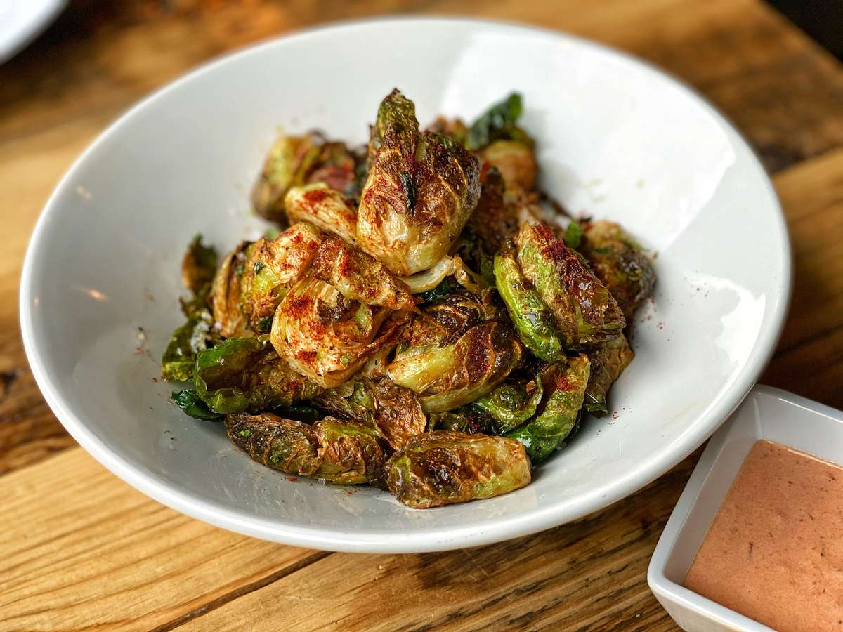CRISPY BRUSSEL SPROUTS