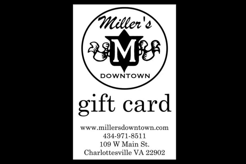 Miller's Gift Card