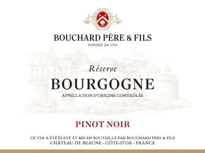 Pinot Noir - Bouchard Peré & Fils - Bourgogne Reserve AOC