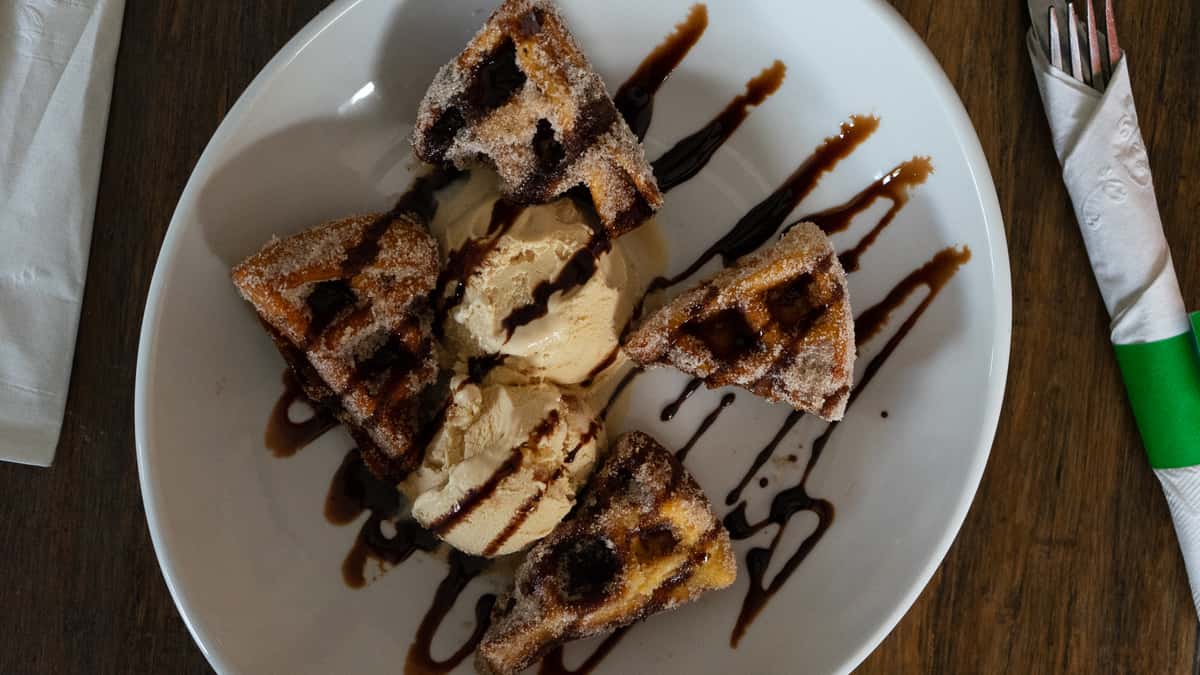 Churro Waffle