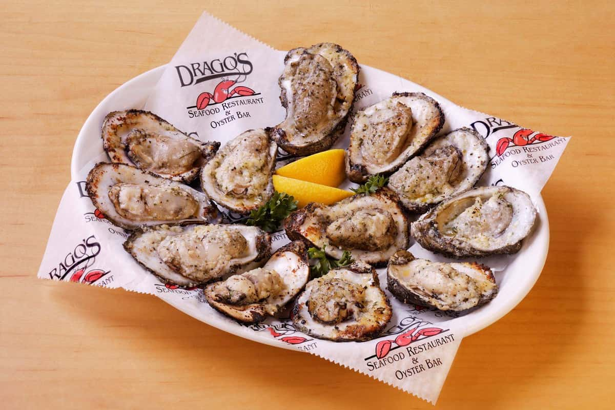 Drago s Original Charbroiled Oysters Menu Drago s Seafood