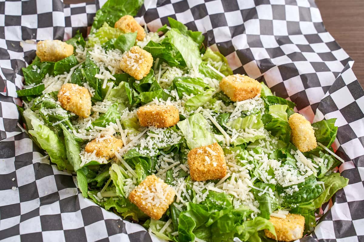 Caesar Salad Menu Long Wong's Diner in AZ