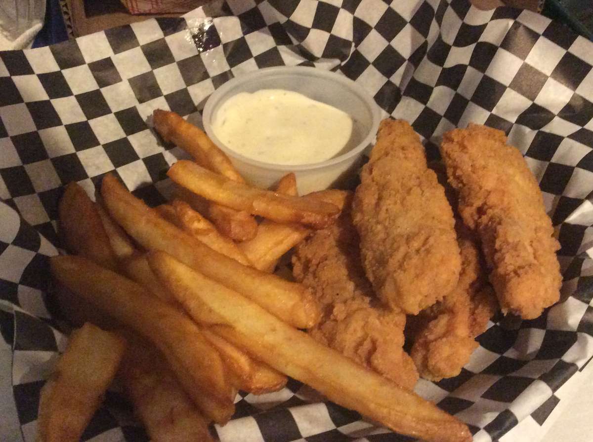 Chicken Tenders - Burgers | Entrees - CAPS Sports Grill - Sports Bar in ...