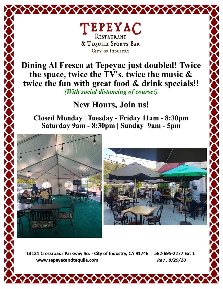 Tepeyac Tepeyac Restaurant & Tequila Sports Bar Mexican Restaurant