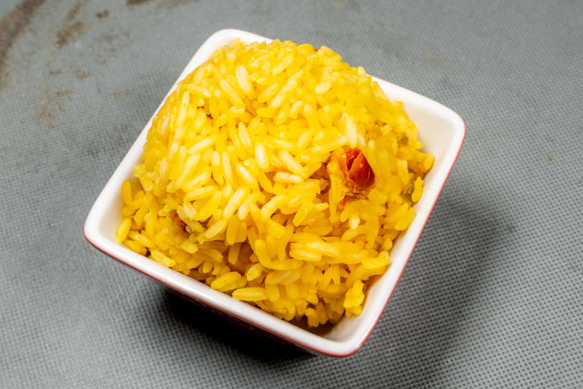 Seasoned Yellow Rice