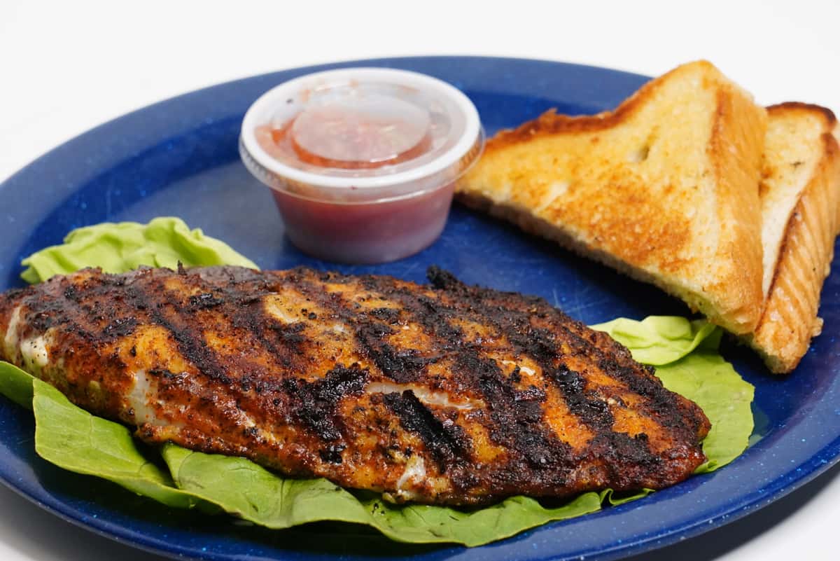 Catfish Filet Menu Ribs BBQ Barbecue Restaurant in Cedar Crest, NM