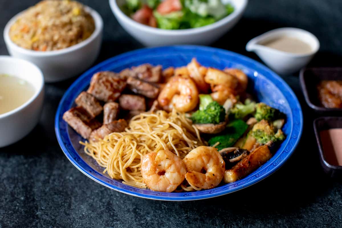 STEAK & SHRIMP - Nakato Japanese Restaurant - Sushi, Hibachi and