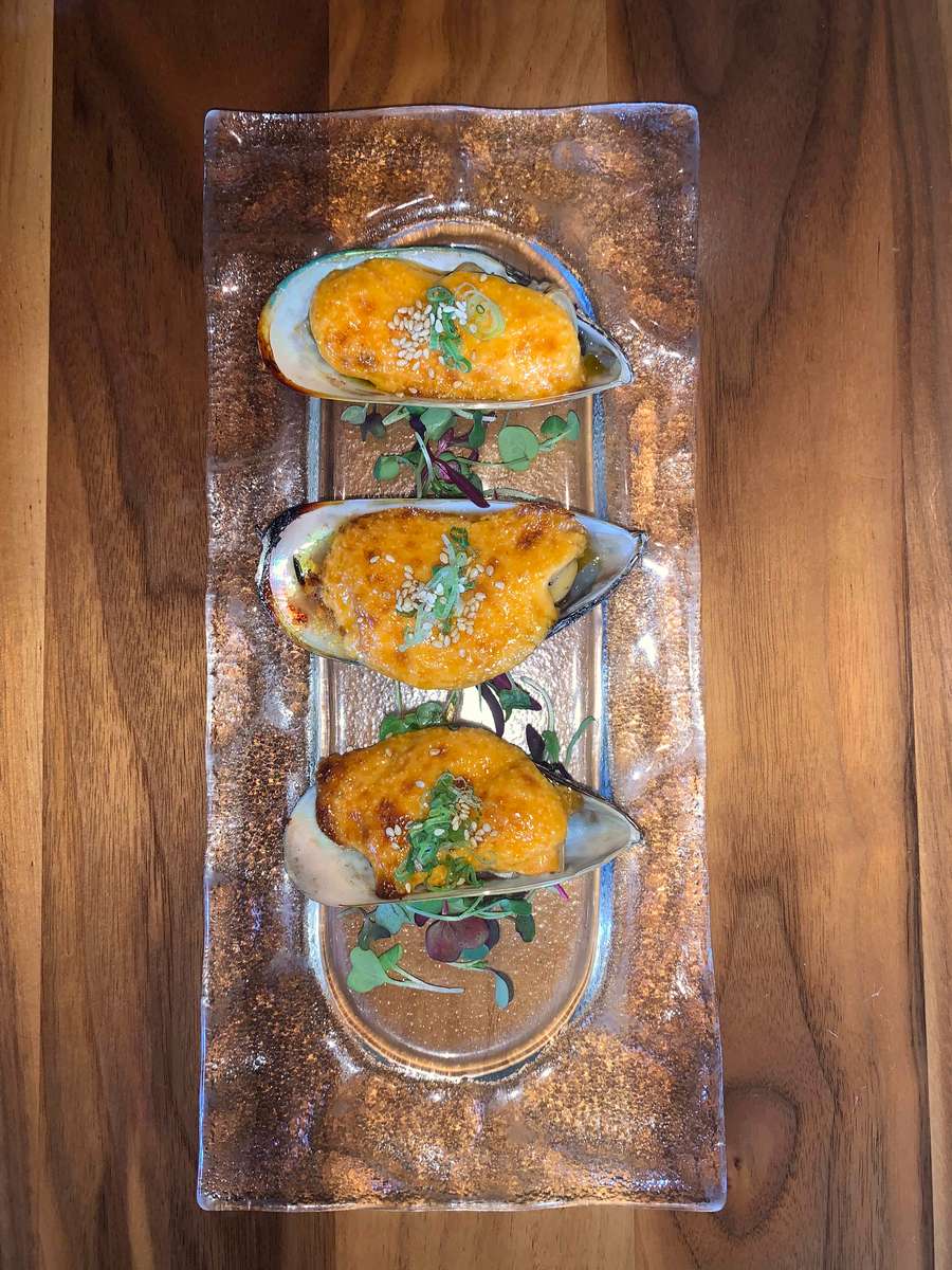 Baked Green Mussel (3pc)